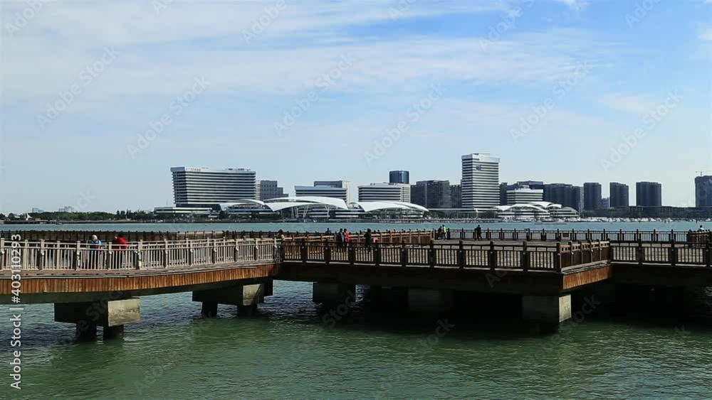street view of xiamen city, fujian province, southeast coastal region in China. street view of xiamen city, fujian province, southeast coastal region in China.