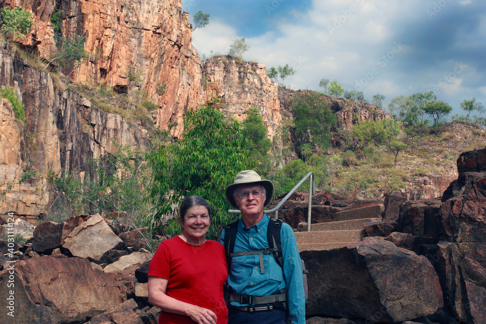 Hiking, Katherine Gorge, Australia