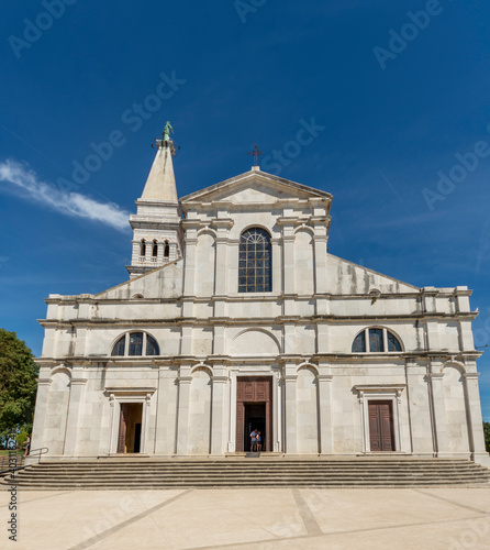 Church of St. Euphemia, a Baroque Church in the Historic Heart of Rovinj, Croatia