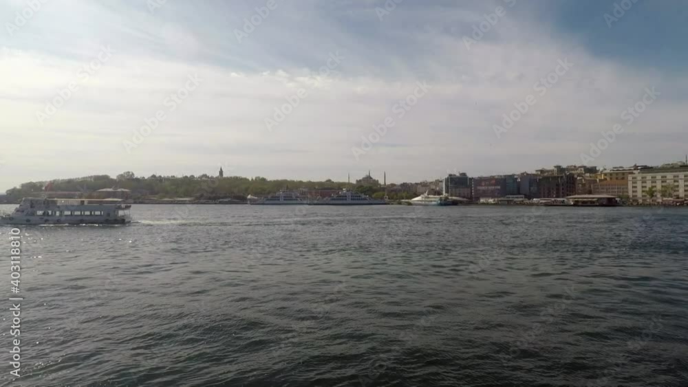 Bosphorus strait cruise at Istanbul Bosphorus strait cruise at Istanbul
