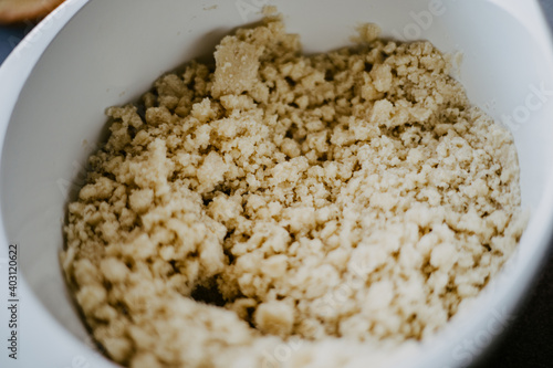 Φωτογραφία crumble mixture