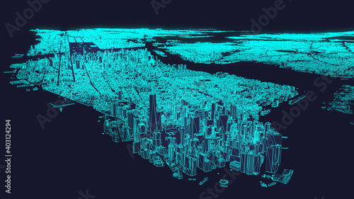 New York City 3D Digital