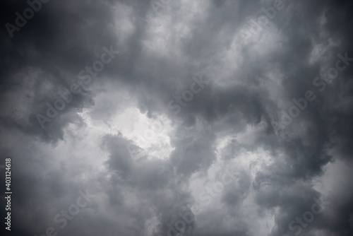 rain cloud, storm cloud before a thunder storm Background.