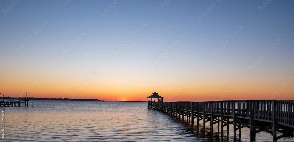 Fototapeta premium Kitty Hawk Sunrise