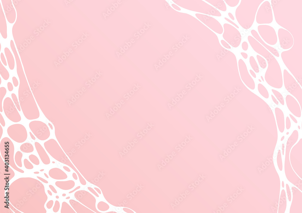 Pink white marble texture simple cover background vector design.