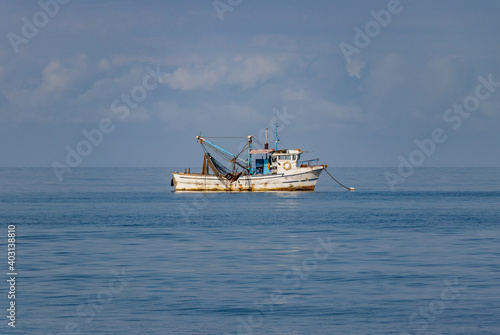 Fisher Boats Fishing in the Morning