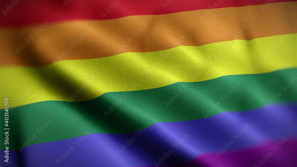 LGBT Flag Textured Waving Close Up Background HD LGBT Flag Textured Waving Close Up Background HD