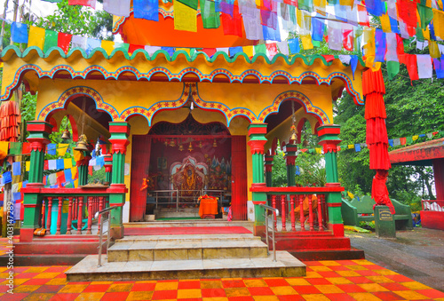 A small temple inside Mahakal temple complex in Darjeeling 