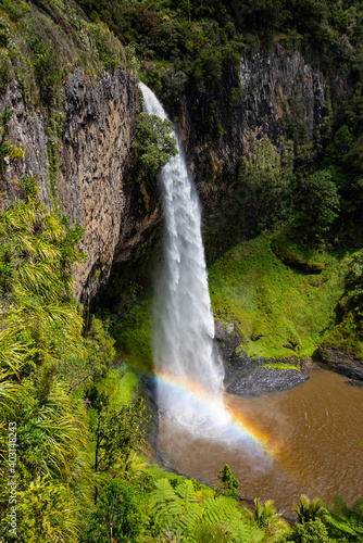 Bridal Veil Falls  Raglan  Waikato  New Zealand