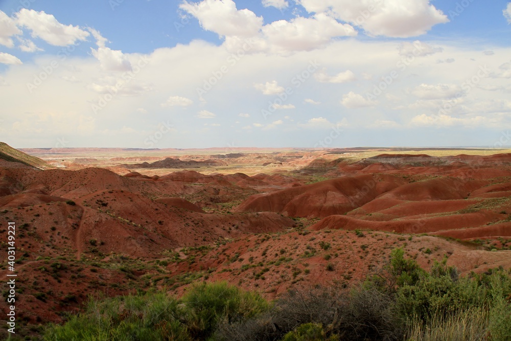 Sightseeing in Arizona's painted desert