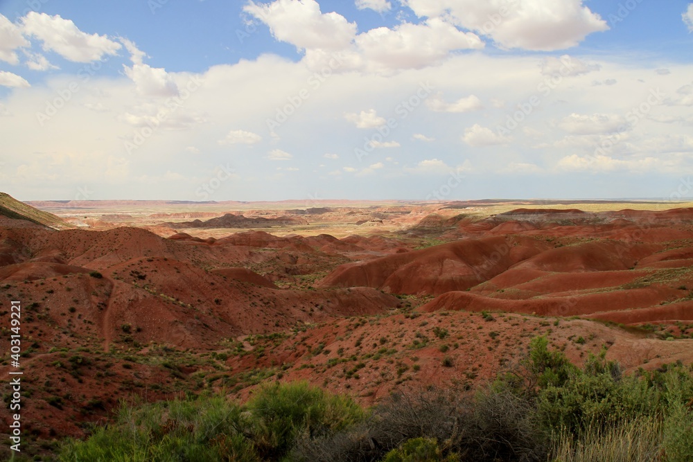 Sightseeing in Arizona's painted desert Sightseeing in Arizona's painted desert