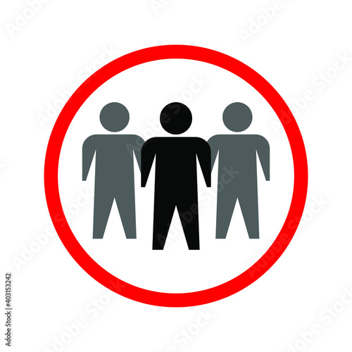 People Icons , Person work group Team Vector. vector illustration. eps 10