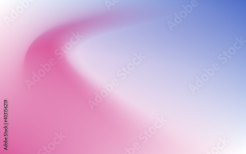 Blurry modern abstract and fluid dynamic gradient mesh background with smooth color combination such as pink, purple, and blue.