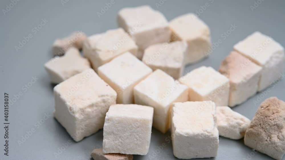 side angle pan view herb FuLing or Poria or Indian Buead side angle pan view herb FuLing or Poria or Indian Buead