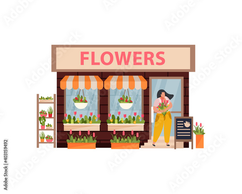 Flowers Shop Concept
