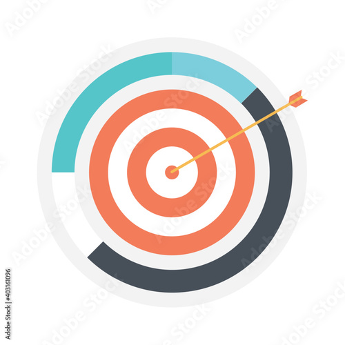 Vector illustration of seo targeting 
