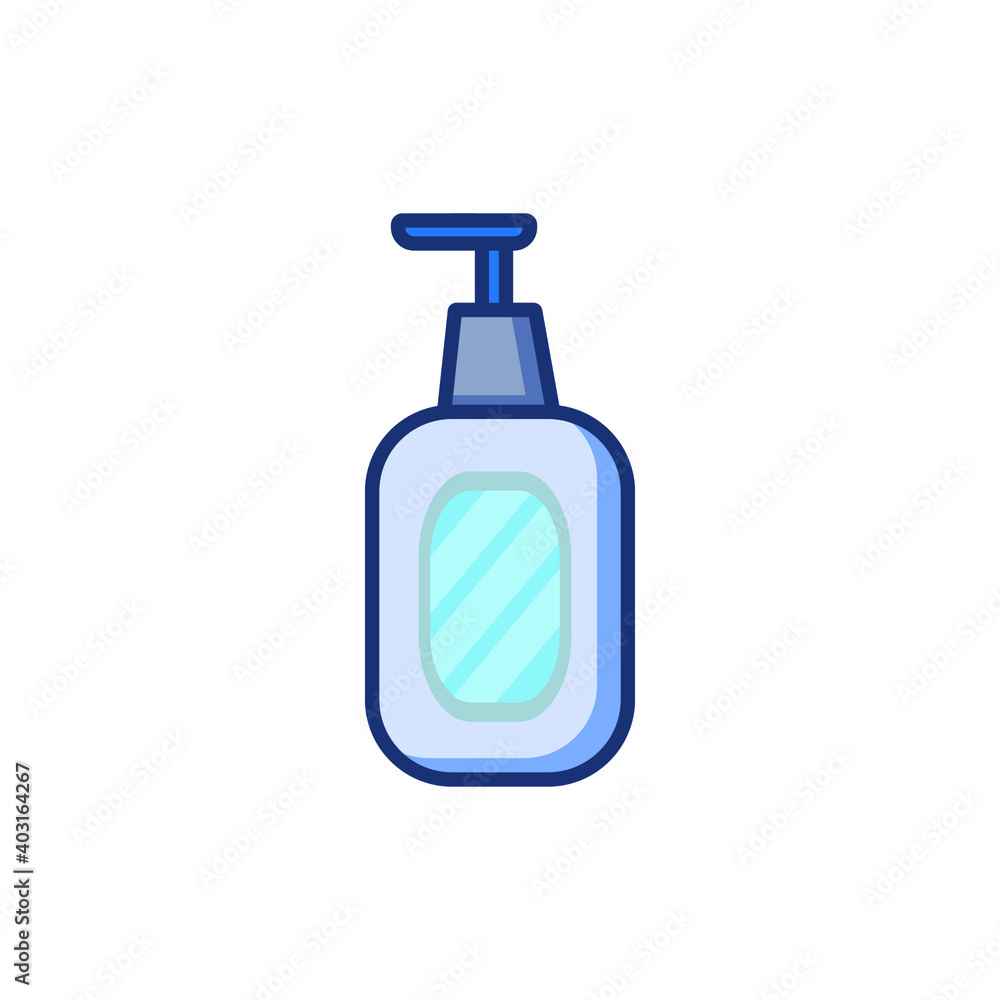 vektor sanitizer cartoon design ilustration vektor sanitizer cartoon design ilustration