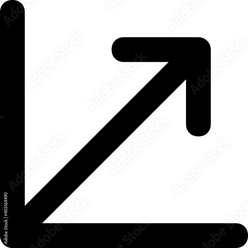 Growth Line Vector Icon