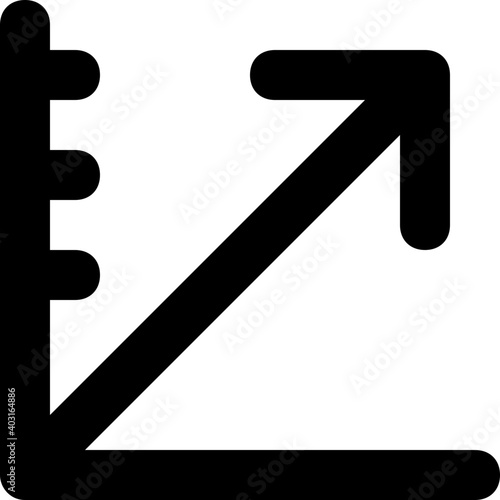 Growth Line Vector Icon