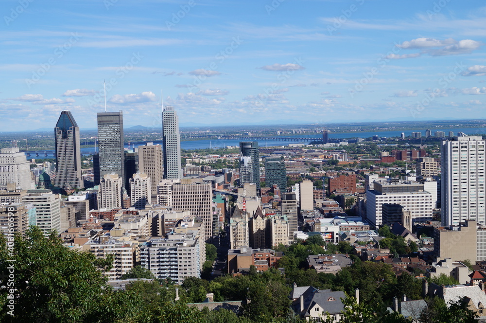 Montreal Canada Skyline