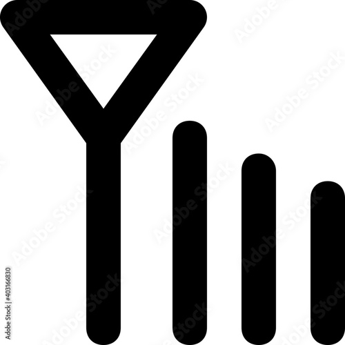 Signals Vector Line Icon