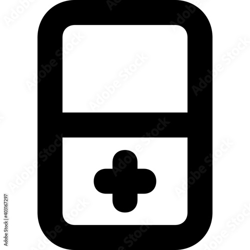 Gameboy Vector Line Icon