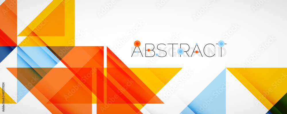 Set of vector triangle geometric backgrounds. Vector illustration for covers, banners, flyers and posters and other designs Set of vector triangle geometric backgrounds. Vector illustration for covers, banners, flyers and posters and other designs