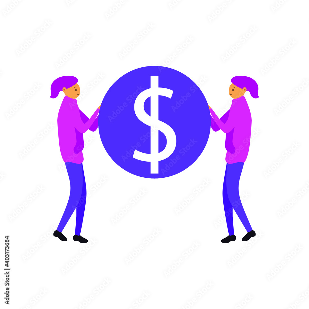 person with money icon