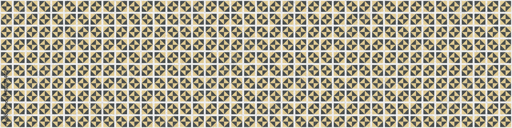 Fototapeta premium Abstract Geometric Pattern generative computational art illustration