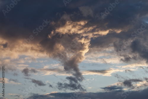 time lapse of clouds