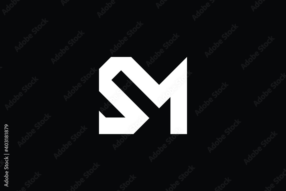 SM logo letter design on luxury background. MS logo monogram initials letter concept. SM icon logo design. MS elegant and Professional letter icon design on black background. M S SM MS SM logo letter design on luxury background. MS logo monogram initials letter concept. SM icon logo design. MS elegant and Professional letter icon design on black background. M S SM MS