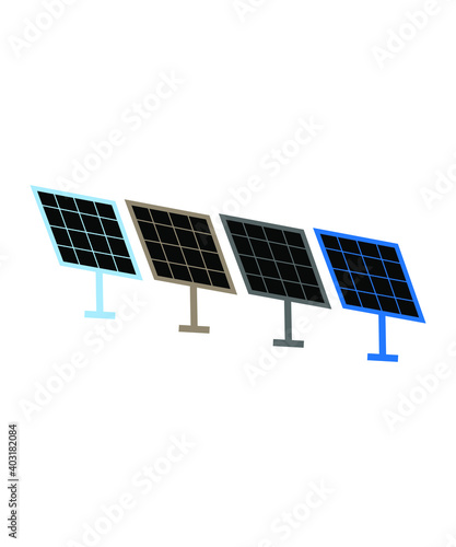 solar panel icon,vector best flat icon.
