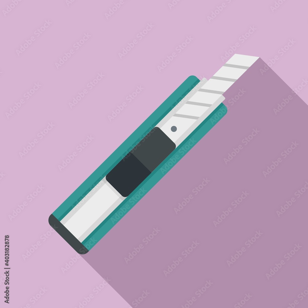 Cutter office icon. Flat illustration of cutter office vector icon for web design Cutter office icon. Flat illustration of cutter office vector icon for web design
