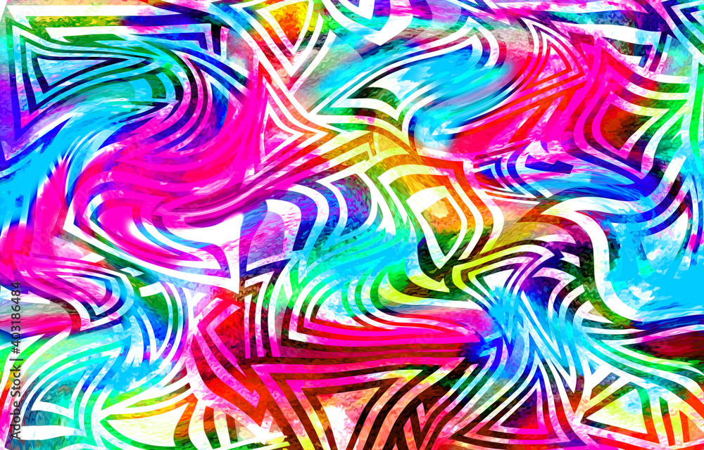 oil painted geometric pattern oil painted geometric pattern