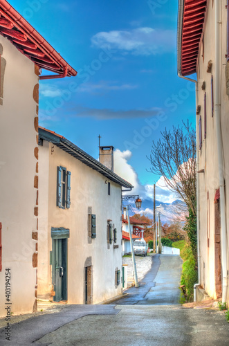 Ainhoa, Basque Country, HDR Image photo