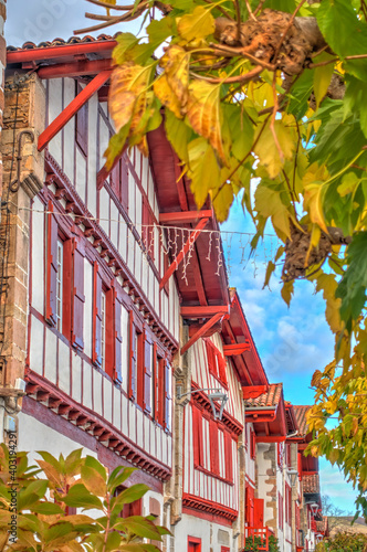 Ainhoa, Basque Country, HDR Image photo