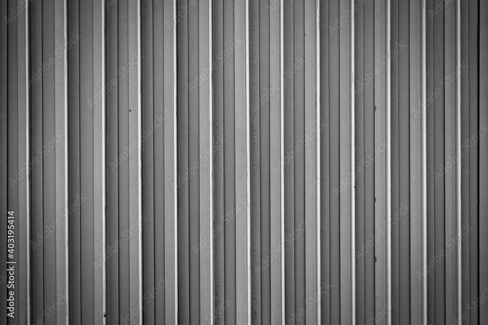 Grey metal plate fence background Grey metal plate fence background