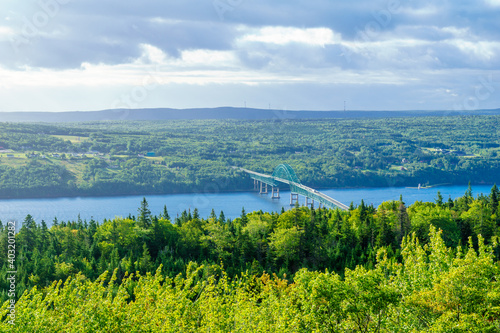 Seal Island Bridge, in Cape Breton