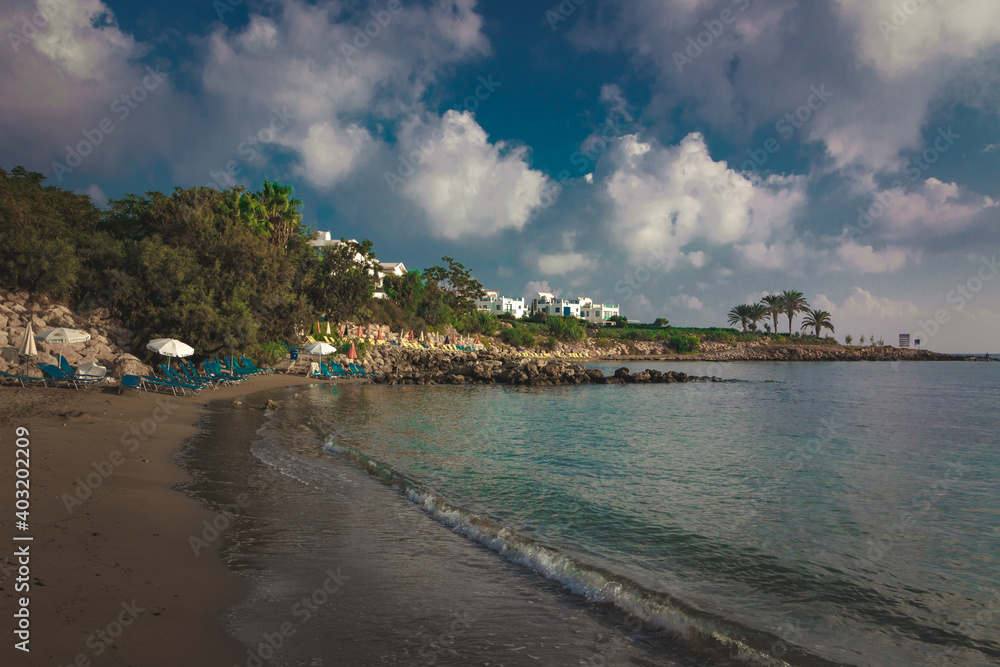 Fototapeta premium beach in the morning