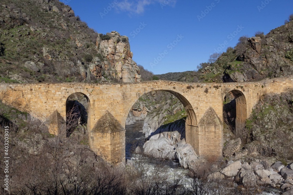 Puente de los Franceses , en San Felices de los Gallegos (Salamanca)