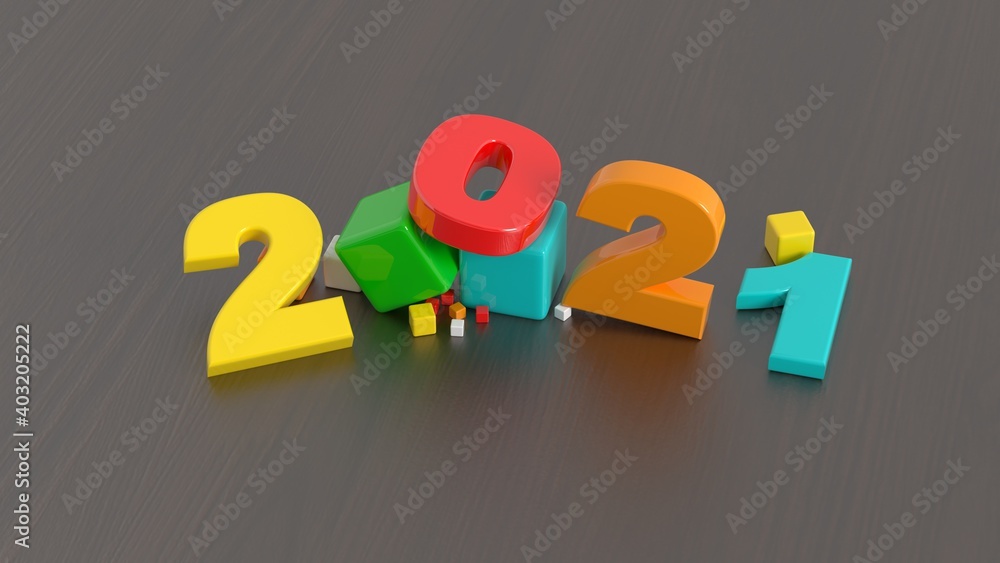 3D rendering by stacking hexahedral blocks for your 2021. 3D rendering by stacking hexahedral blocks for your 2021.