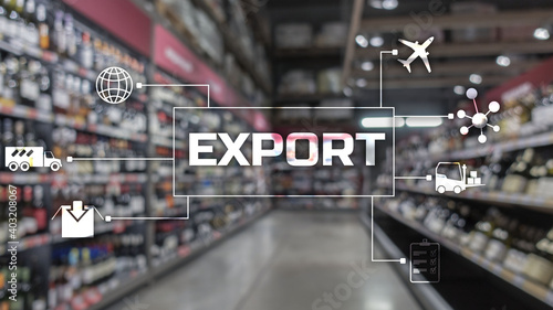 Logistics Import Export background 2021.
