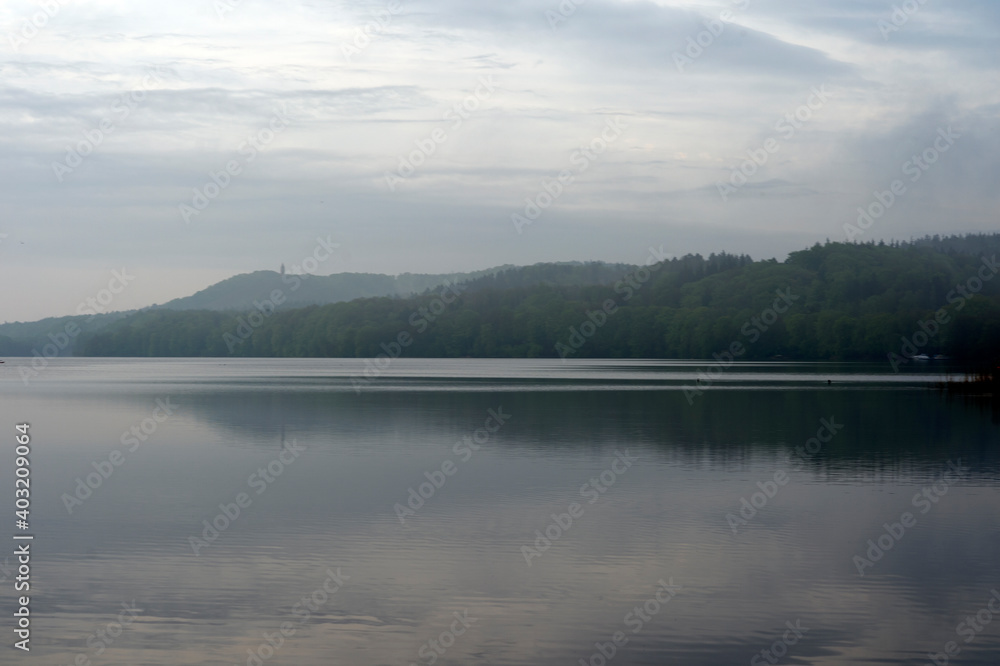 fog over the river