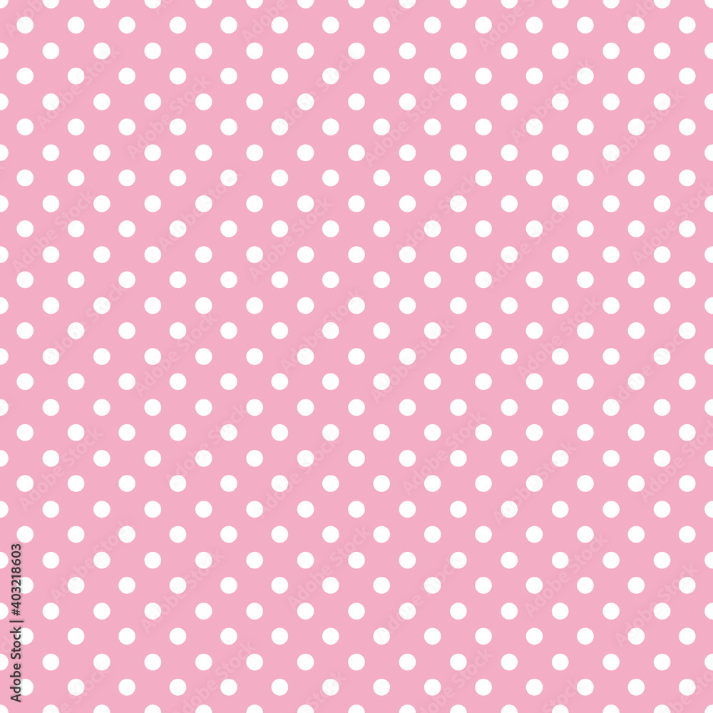 A seamless pattern of simple round dots.