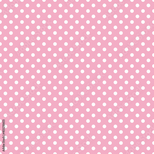 A seamless pattern of simple round dots.