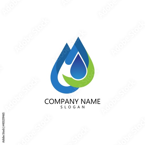 water drop Logo