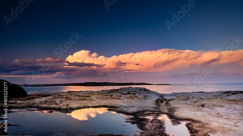 Sunset View of Botany Bay from Cape Solander