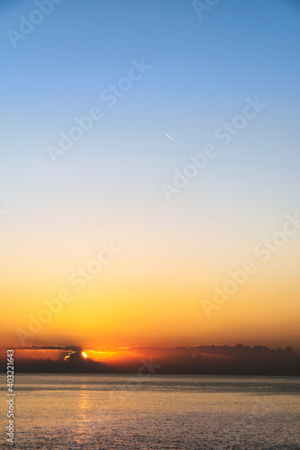 sunset over the sea - Marsalforn, Gozo