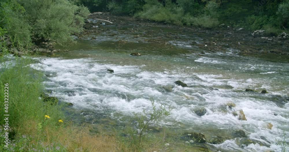 Rapids of the Kupa (Kolpa) River between Croatia and Slovenia Rapids of the Kupa (Kolpa) River between Croatia and Slovenia