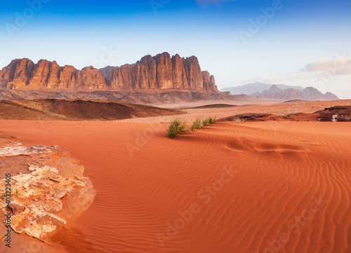 Obraz na płótnie Wadi Rum Desert, Jordan